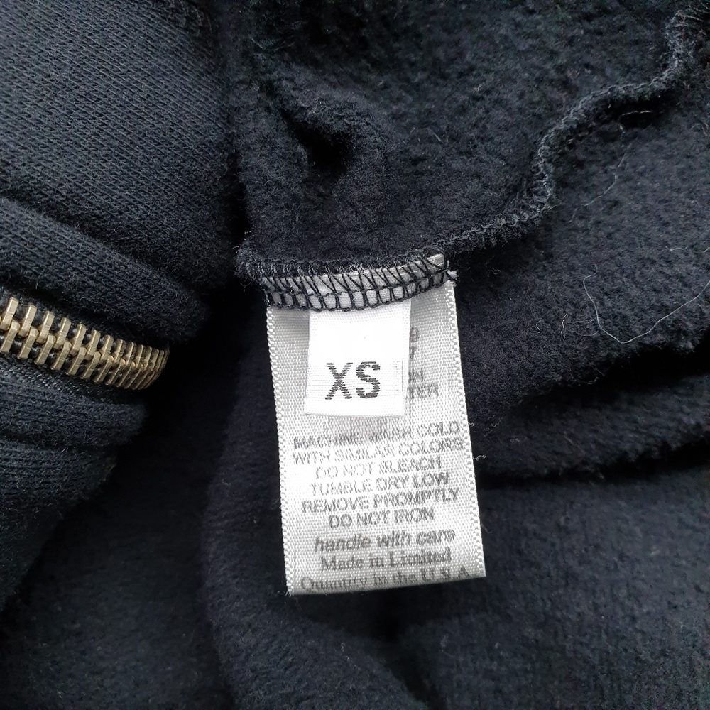 Lauren Moshi Lady Gaga black hoodie XS - Picture 4 of 4